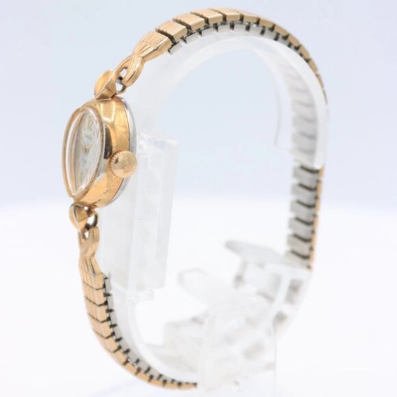 Vintage Elgin 5555 Starlite Teardrop Ladies Mechanical Wristwatch 1075 - Picture 5 of 5